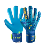 Reusch Attrakt Freegel Aqua Windproof 5370459 4433 blau gold 1